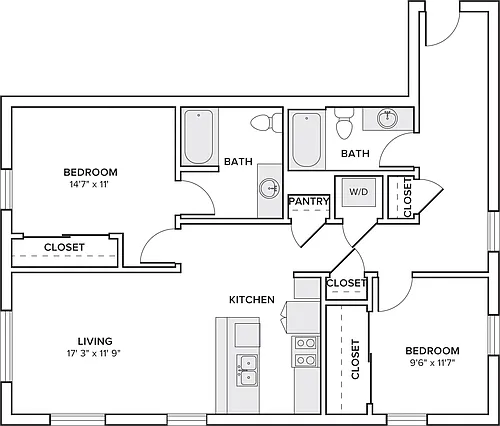 Floor plan B03
