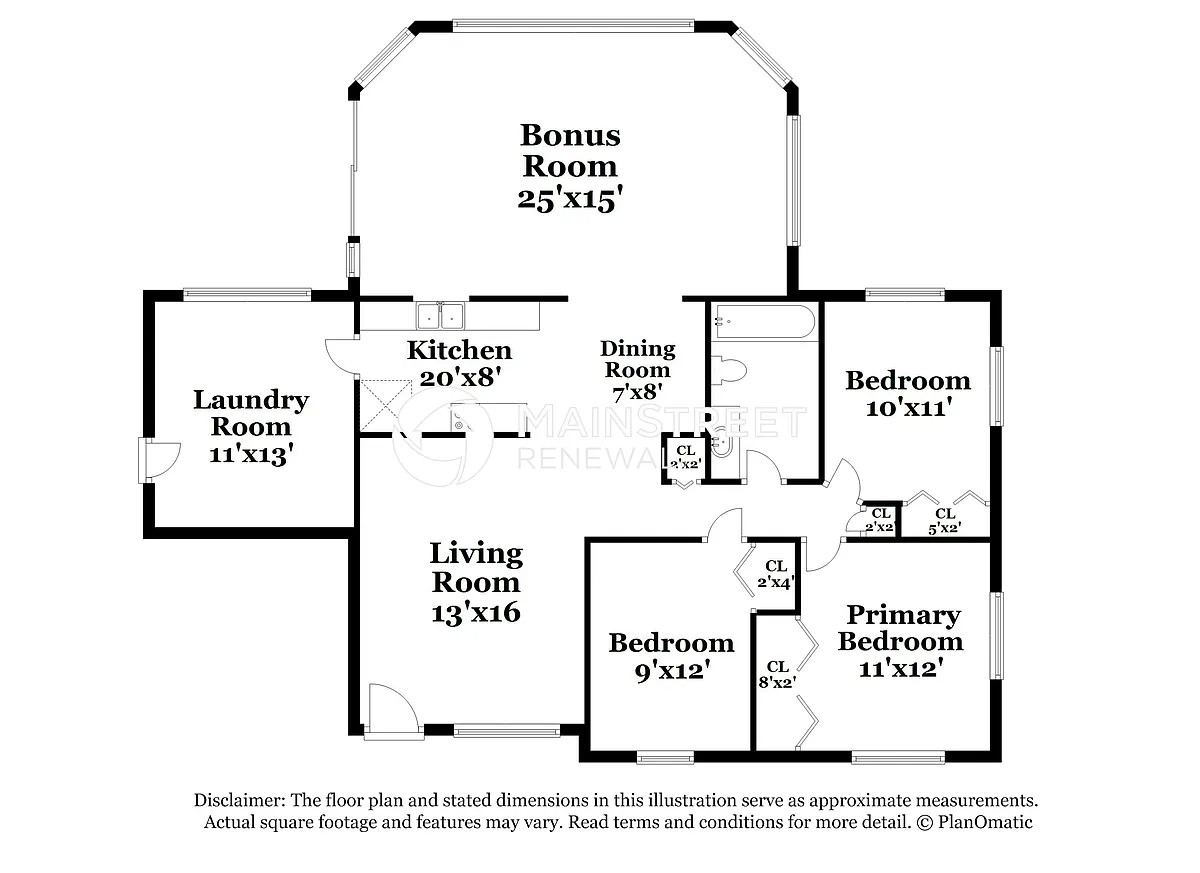 Floor Plan - 3719 Aloha Dr