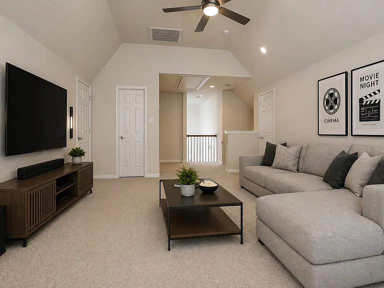 Virtually staged for illustrative purposes. Furniture and decor not included.