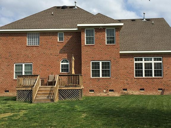 Rear of the house with Deck