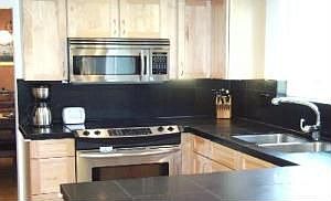 Granite/stainless kitchen