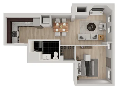 Floor plan The Carl