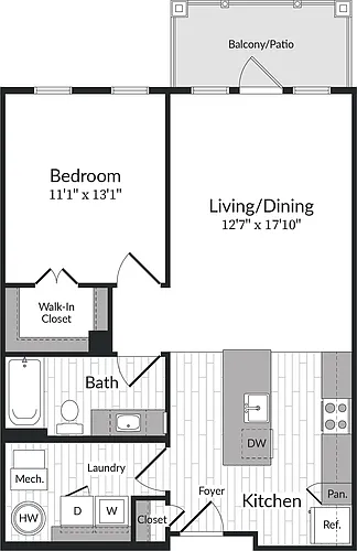 Floor plan A1_DC