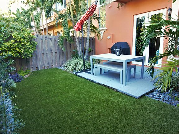 Fenced in Yard and Patio