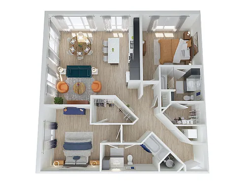 Floor plan B2E