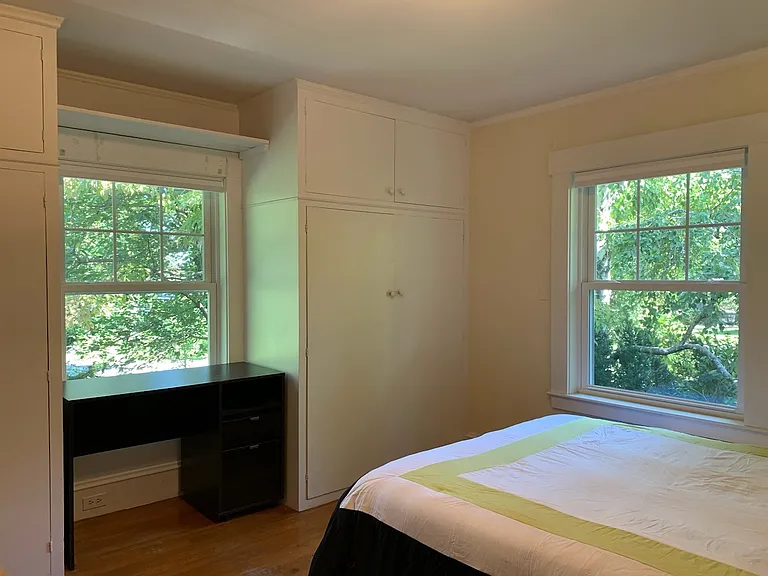 Medium bedroom (Northeast corner, 2nd floor), view from window