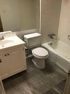 Bathroom II (new paint and flooring)