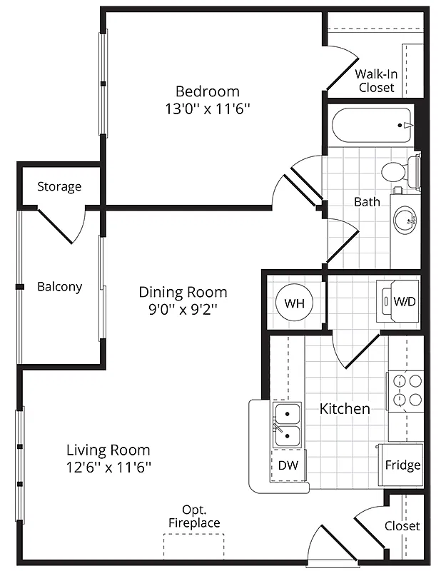 Floor plan The Elk
