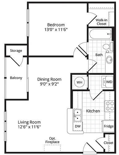 Floor plan The Elk