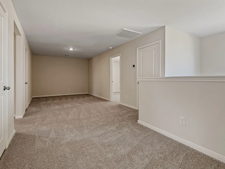 Upstairs game room