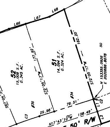 Beaufort County Plat