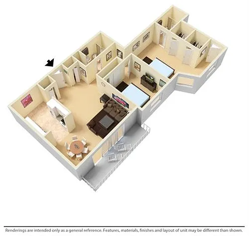 Floor plan W2B2BDXF