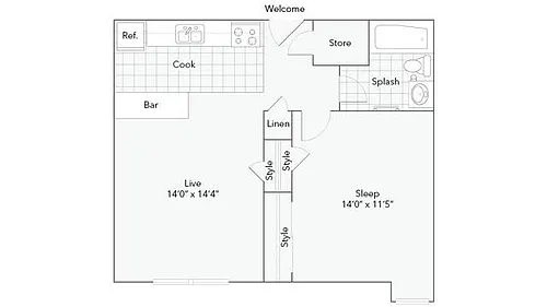 Floor plan Augusta