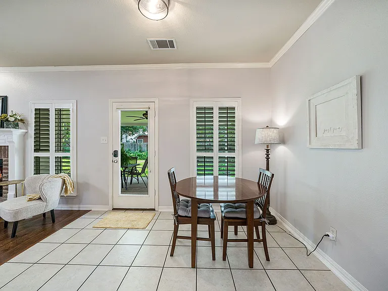 As seen from Kitchen