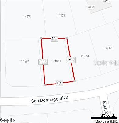 1st image of 14881 SAN DOMINGO BOULEVARD LOT 15