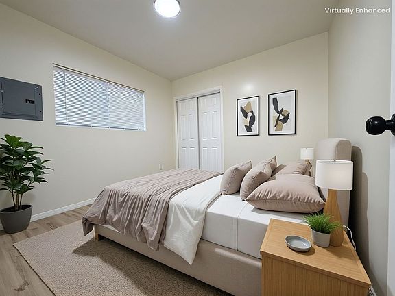 Staged bedroom 1