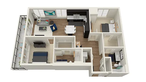 Floor plan Fifty Five