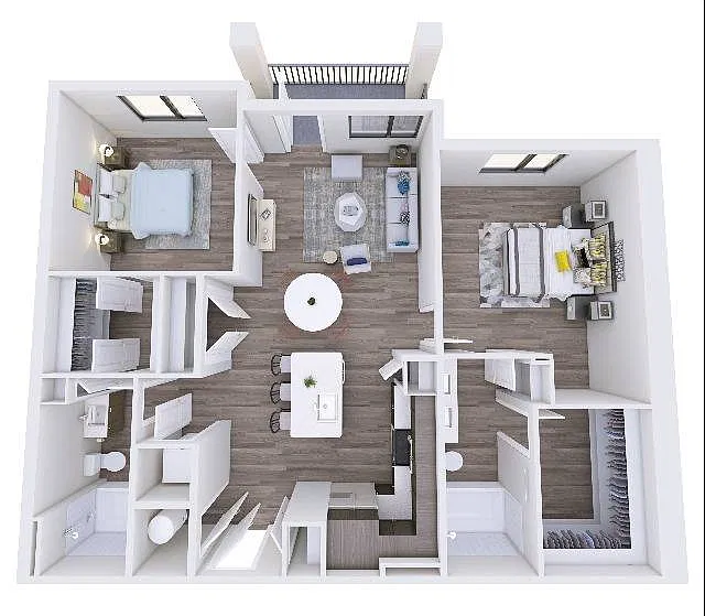 Floor plan 2B