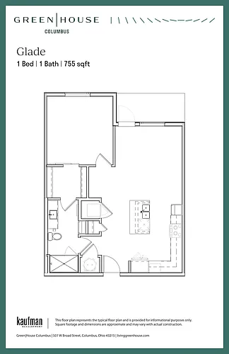 Floor plan Glade