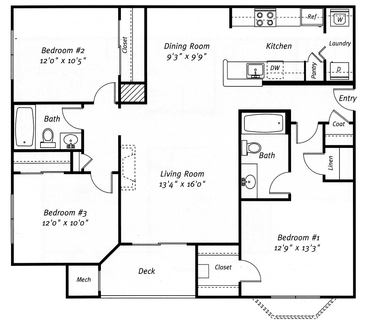 Floor plan C1
