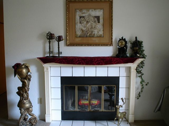 TWO fireplaces, one in LR, one in Master bedrm.!