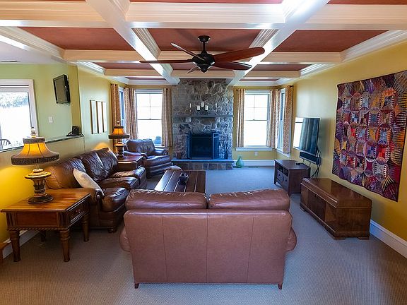 Open but cozy floor plan  