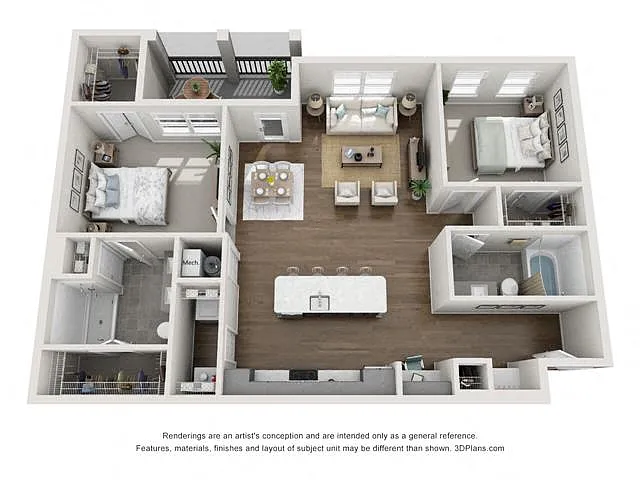 Floor plan Mead