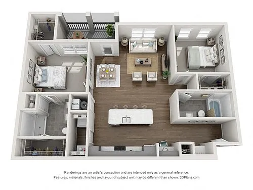 Floor plan Mead