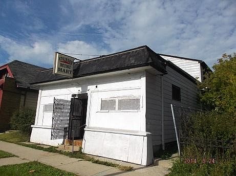 front of unit