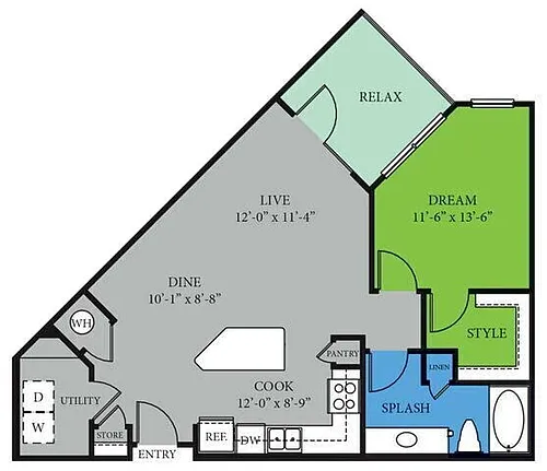 Floor plan A4.P6