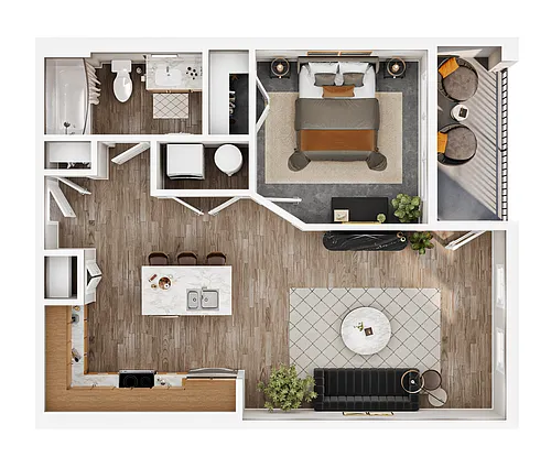 Floor plan A2 Mint