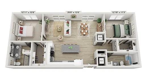 Floor plan B4