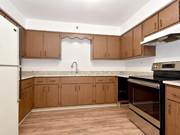 Brand new stainless steel fridge will be installed.