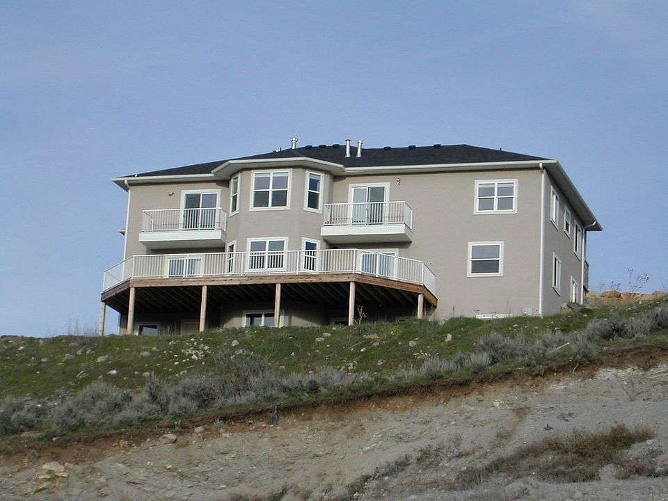 Back view of house