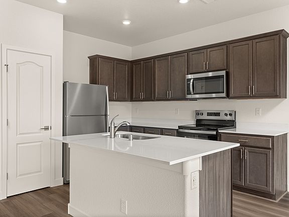 A chef-ready kitchen awaits.