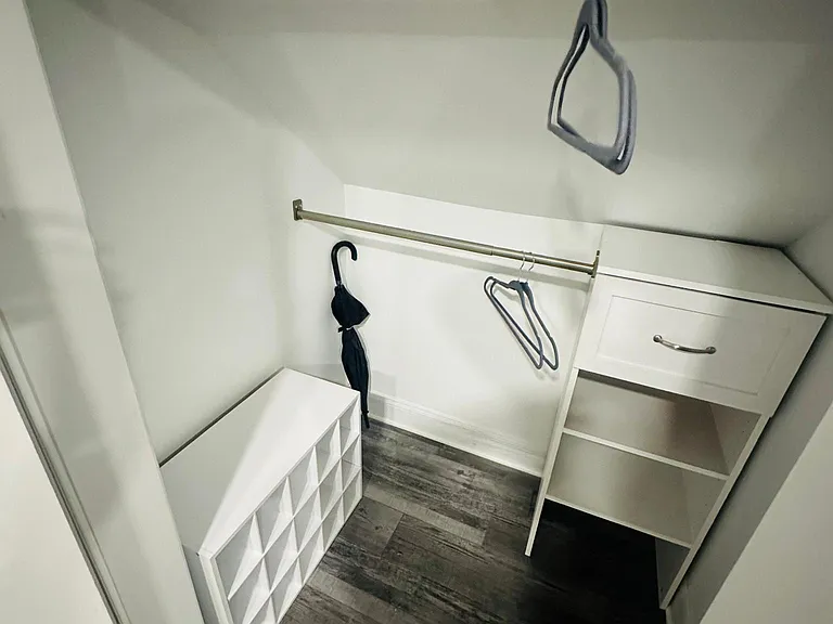 2nd floor smaller bedroom closet space