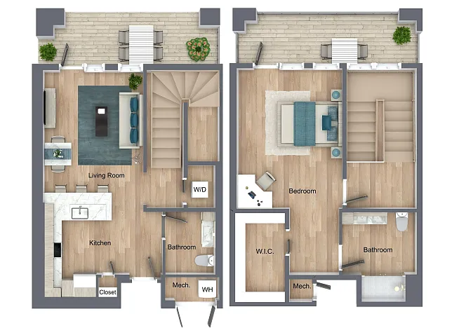 Floor plan The Driftwood