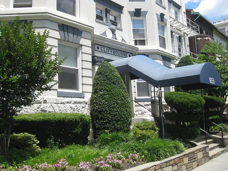 Outside of building