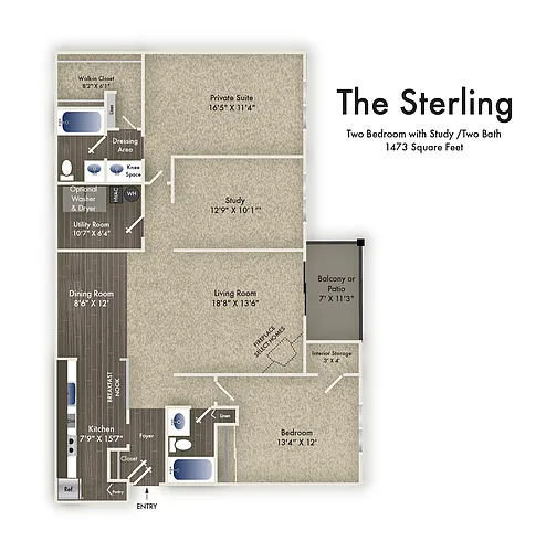 Floor plan Sterling