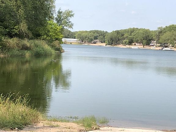 Looking west across the lake