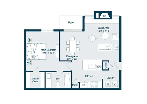 Floor plan A1