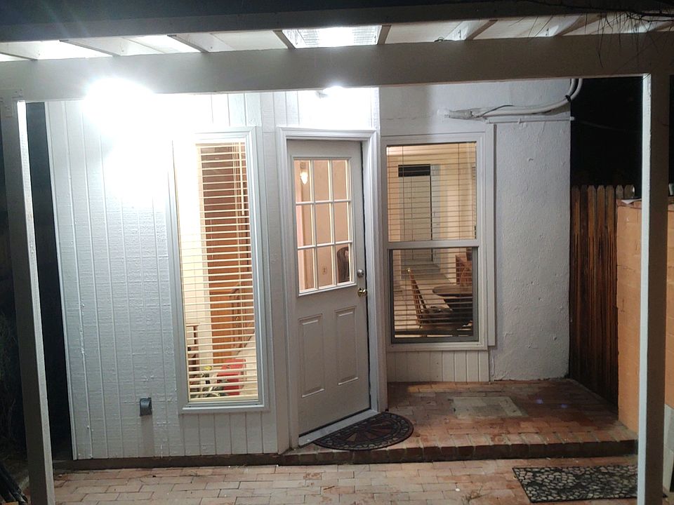 Front Door and porch.