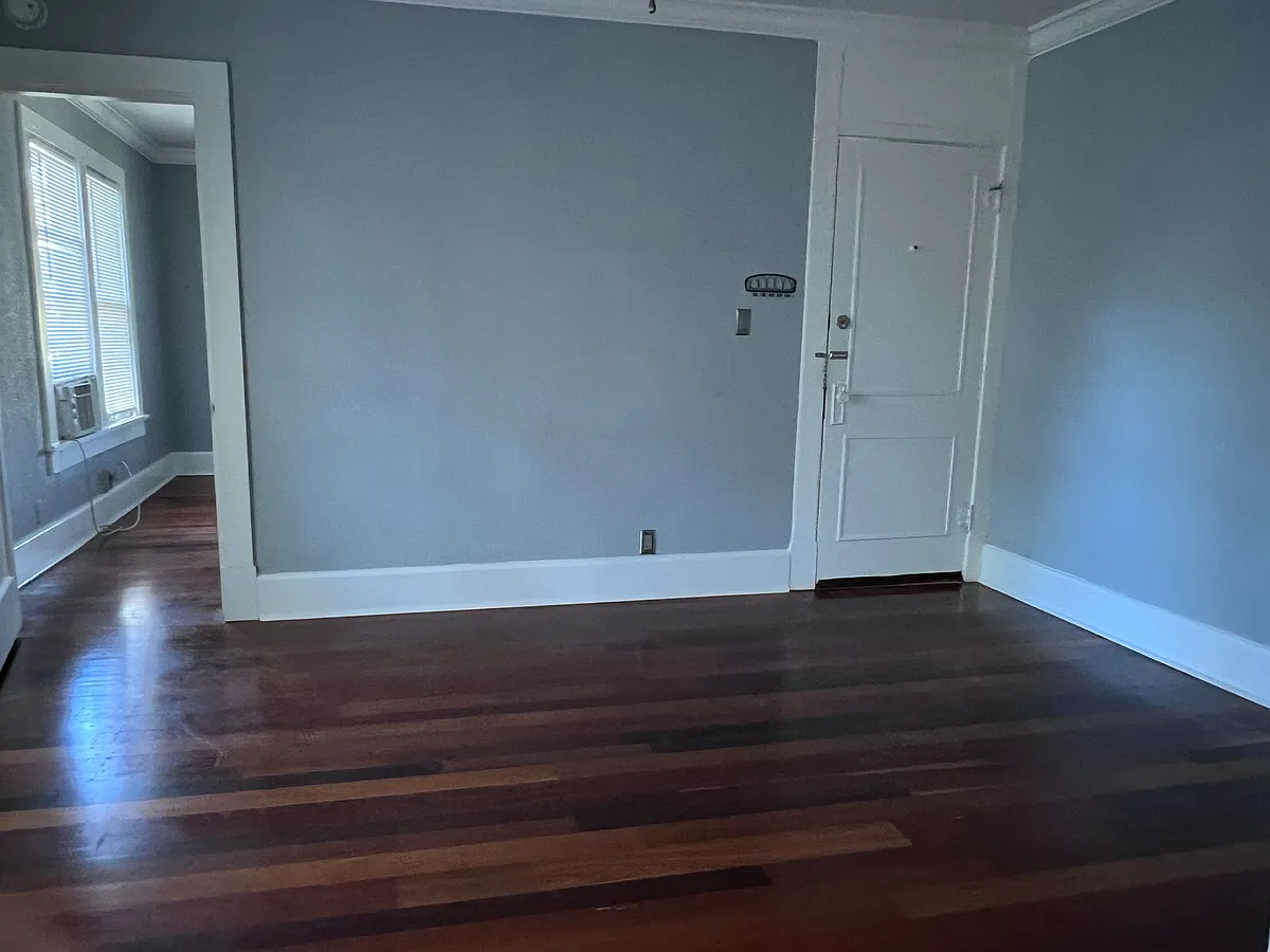 View - living room from kitchen - 1041 5th St N