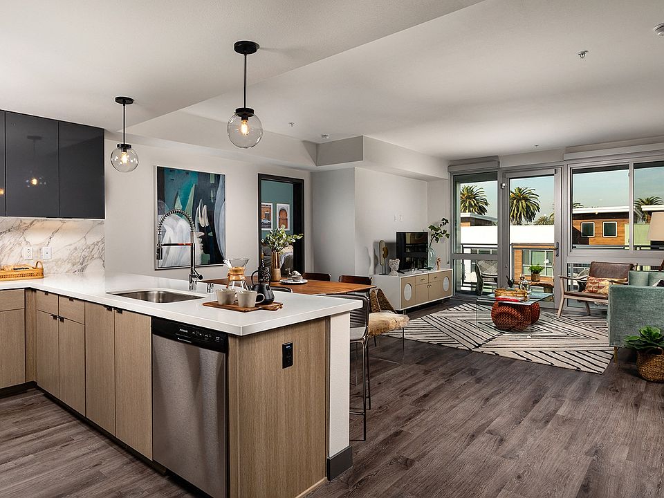 Kitchen and Living Area