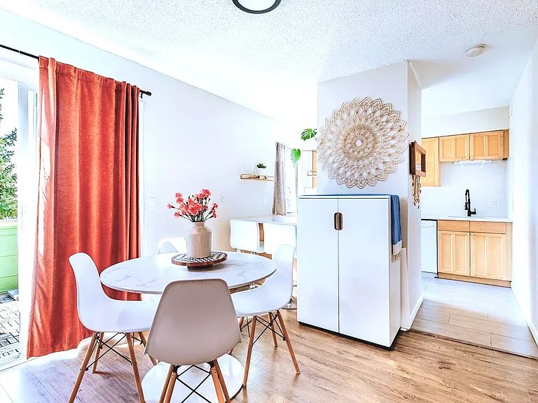 Dining area and pantry for extra storage
