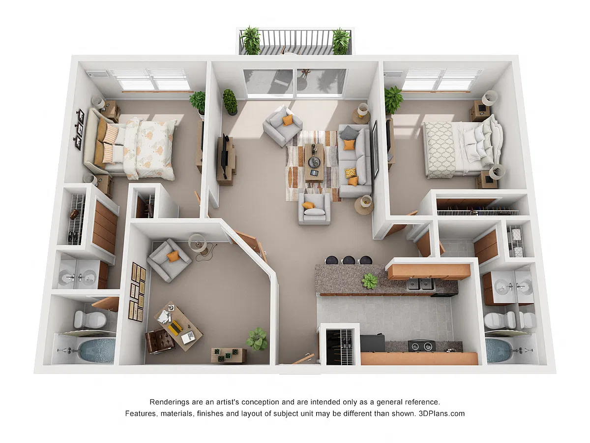 Floor plan Okabena