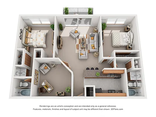 Floor plan Okabena