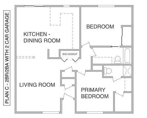 Floor plan Plan C