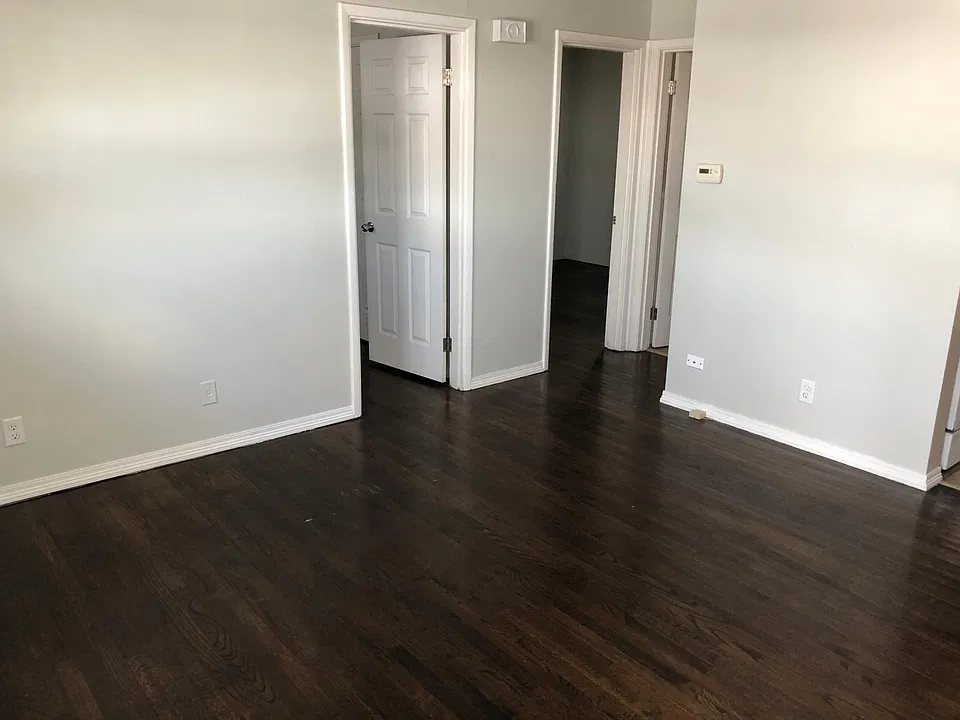 View from the front door
