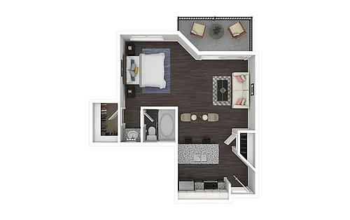 Floor plan The LaCroix Premium